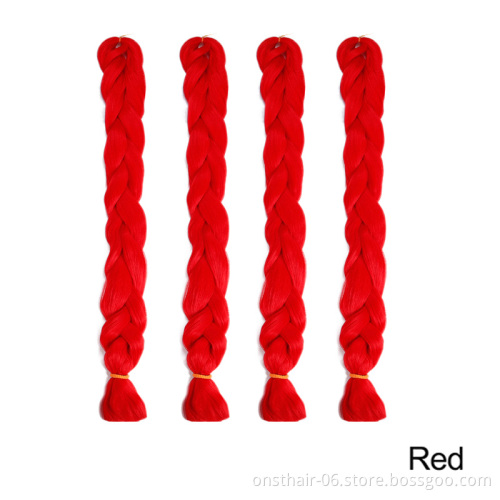 Best price jumbo braid hair extension ombre synthetic 41 inch 165g jumbo braiding for women 2021 cosplay wholesale crochet hair